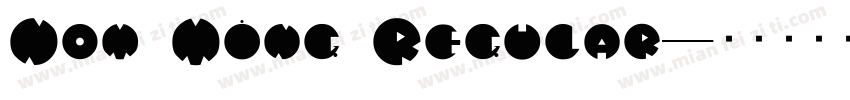 Nom Ming Regular字体转换